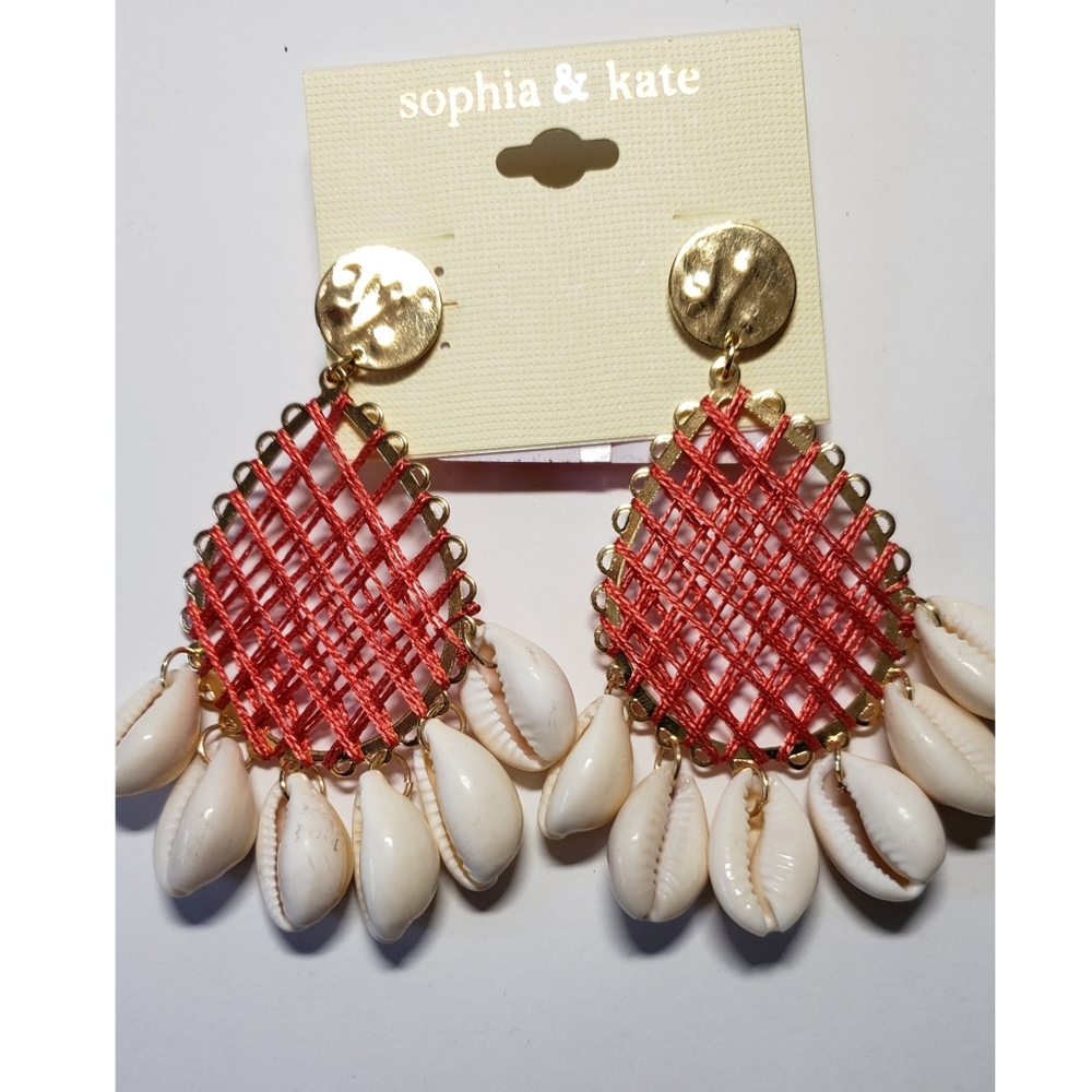 Sophia & kate  shell earrings